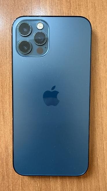 IPhone 12 Pro, Б/у, 256 ГБ, Pacific Blue, Коробка, 71 %