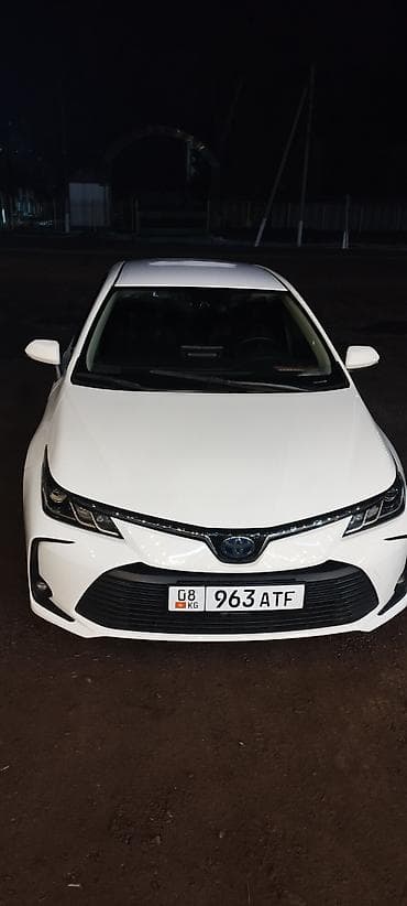 арзан авто уналар: Toyota Corolla: 2021 г., 1.8 л, Автомат, Гибрид, Седан — 1