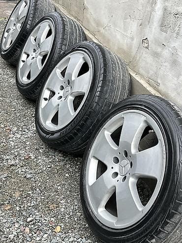 Колеса в сборе: Колеса в сборе 245 / 45 / R 18, Лето, Б/у, Комплект, Легковые, Литые, отверстий - 5 — 1