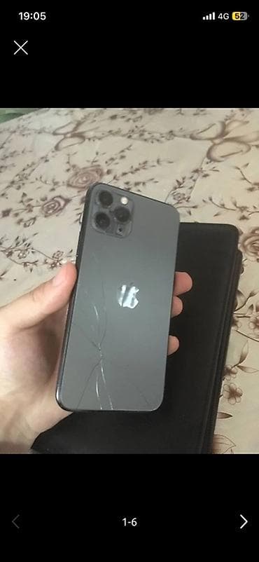 Техника жана электроника: IPhone 11 Pro, Колдонулган, 64 ГБ, Space Gray, Каптама, 100 % — 1