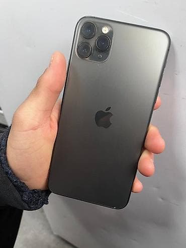камеры видео: IPhone 11 Pro, Б/у, 256 ГБ, Space Gray, Зарядное устройство, Коробка, Чехол, 80 % — 1