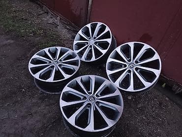 штамп диски: Литые Диски R 18 Комплект, отверстий - 5, Б/у — 3