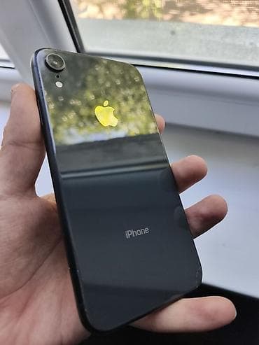 IPhone Xr, Б/у, 256 ГБ, Черный, Чехол, 80 %