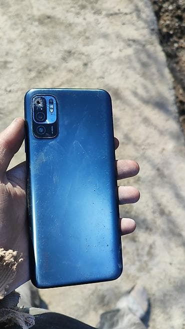 Мобильные телефоны: Redmi, Redmi Note 10, Б/у, 128 ГБ, цвет - Синий, 2 SIM — 1