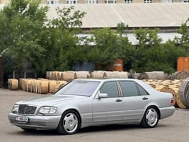 Mercedes-Benz S-Class: 1998 г., 5 л, Автомат, Бензин, Седан