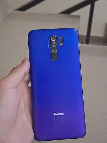 poco x6: Redmi, Redmi 9, Б/у, 64 ГБ, цвет - Синий, 2 SIM — 2