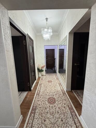 сдаю квартиру в районе киркомстром: 3 комнаты, 70 м², 106 серия, 4 этаж, Евроремонт — 1