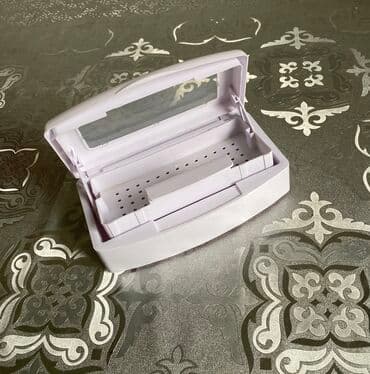 визажное кресло: ✅лампа ✅лампа для сушки ✅аппарат для маникюра ✅пылесборник — 6