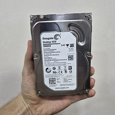 Накопитель для ПК, Новый, Seagate, HDD, 2 ТБ, 3.5", Для ПК