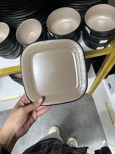 круглая: Набор столовой посуды, современный дизайн - Глубокие круглые тарелки — 2