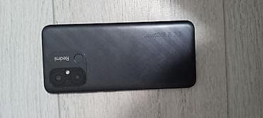 touch id: Redmi, Redmi 12C, Б/у, 64 ГБ, цвет - Черный, 2 SIM — 1