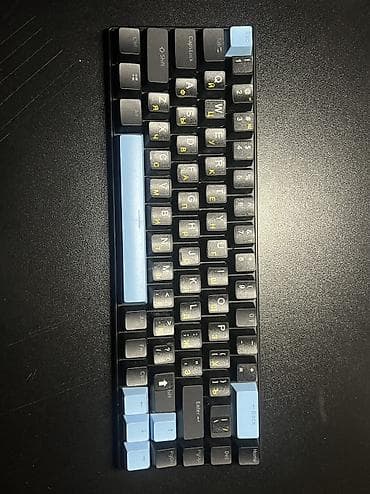 hyperx alloy fps pro: Клавиатура, Механическая, Проводное подключение, Размер: 60% — 2