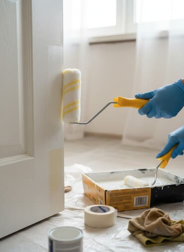 декоративный форма: Малярный валик «АКОР» с ручкой и ворсом средней длины подходит для — 1