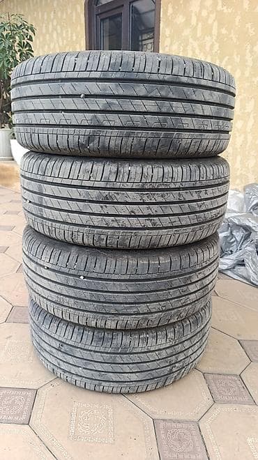 колеса летние: Шины 215 / 55 / R 17, Лето, Комплект, Легковые, GoodYear — 2