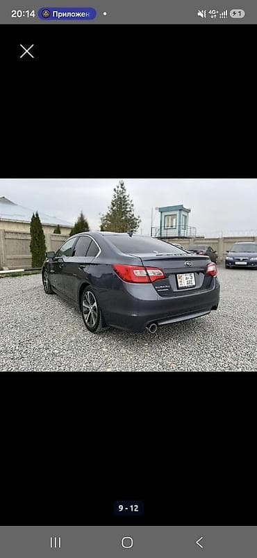 infinity fx35: Subaru Legacy: 2017 г., 2.5 л, Автомат, Бензин, Седан — 4