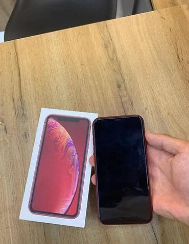 iphone xr red: IPhone Xr, Б/у, 64 ГБ, Красный, Чехол, 100 % — 6