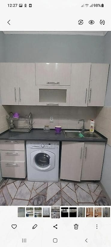 квартира сдаю рабочий городок: 1 комната, Агентство недвижимости, Без подселения, С мебелью полностью — 4