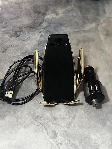 чехол для машыны: Автомобильный держатель‑зарядка Hoco (индукционная беспроводная — 2