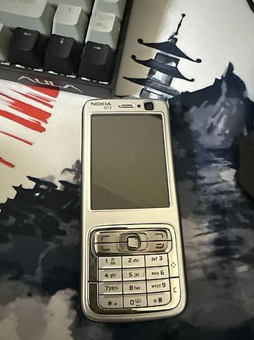 Nokia N73, Новый, 2 ГБ, цвет - Серебристый, В рассрочку, 1 SIM