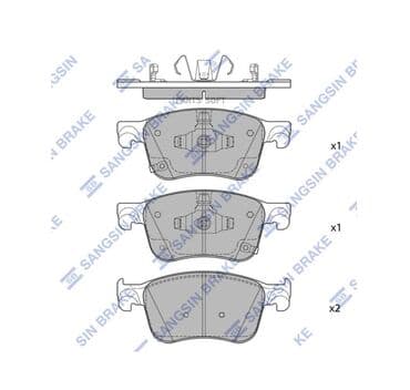infinity: Передняя тормозная колодка Honda — 2