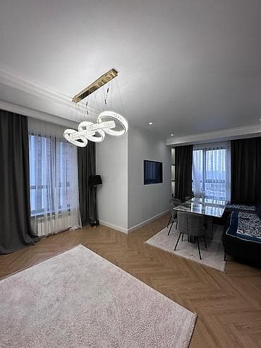 mega hous: 4 комнаты, 104 м², Элитка, 10 этаж, Дизайнерский ремонт — 3
