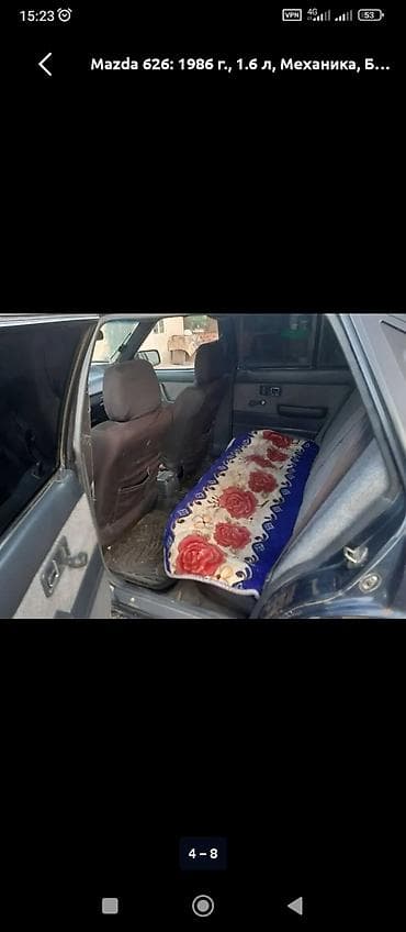 ниссан стэйджа: Mazda 626: 1986 г., 1.6 л, Механика, Бензин, Седан — 5