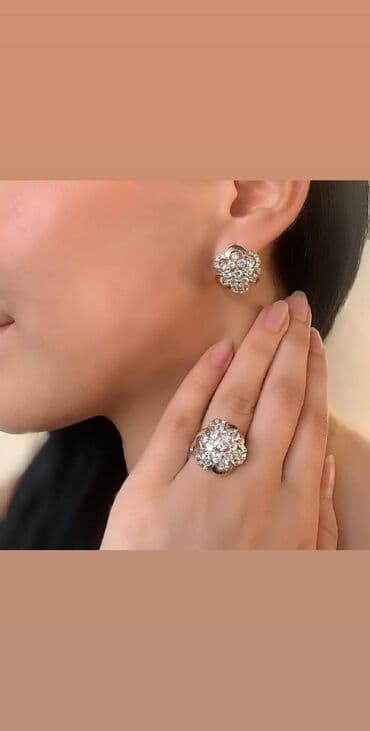 свадебные наборы ручной: Набор украшений, Проба 925, Женские, Новый — 20