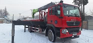 манипулятор хово: Кран-манипулятор на базе грузового автомобиля HOWO. - Грузовая — 1