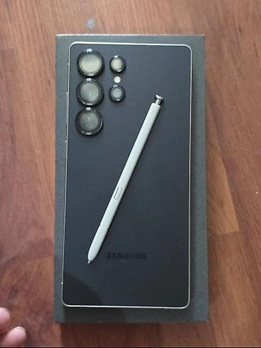Samsung Galaxy S25 Ultra, Б/у, 1 ТБ, цвет - Черный, 1 SIM, eSIM