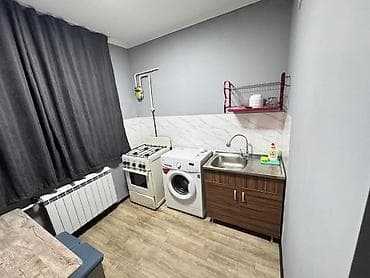 планировка 105 серии: 1 комната, 34 м², 104 серия, 4 этаж — 4
