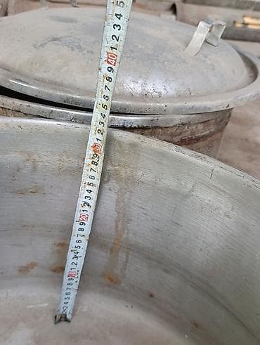часы ролех: ПРОДАМ Большие НЕРЖАВЕЮЩИЕ кастрюли/баки с крышкой — набор из 3-х шт — 6