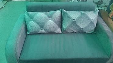 каркасный диван: Прямой диван, Б/у — 3