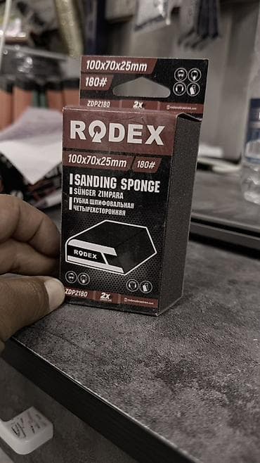 Губка шлифовальная RODEX, четырёхсторонняя - Назначение: ручная