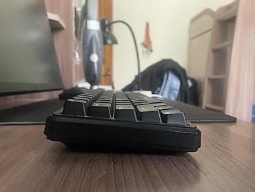 logitech mouse: Клавиатура, Ajazz, Механическая, Проводное подключение, Размер: 65% — 3