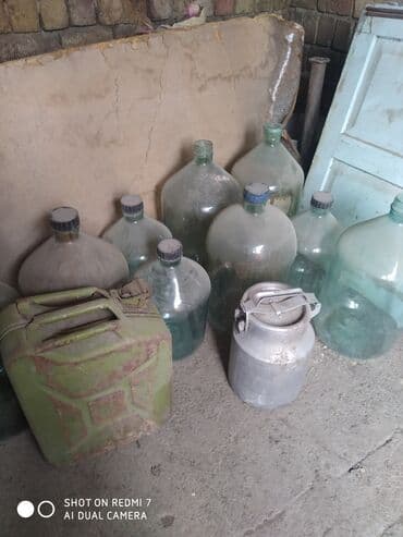 ведро эмалированное с крышкой 10л цена бишкек: Бутылки, Б/у, Самовывоз — 1