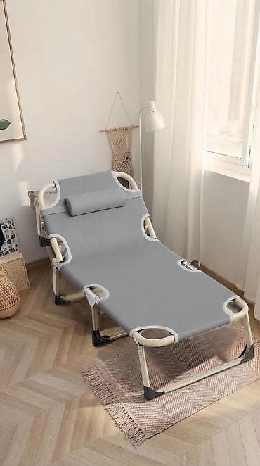 Пикник үчүн товарлар: Шезлонг Металл — 1