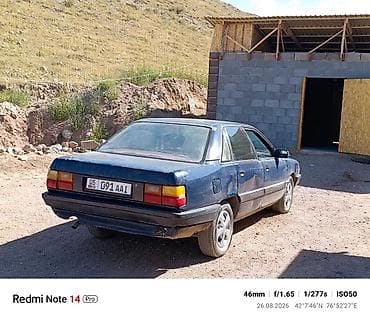 Audi 100: 1989 г., 2.3 л, Кол менен иштөөчү, Бензин, Седан — 4