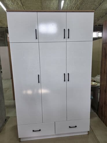 шифоньер 3 х створчатый с антресолью: Трёхстворчатый шкаф-купе для одежды с антресолью и нижними выдвижными — 3