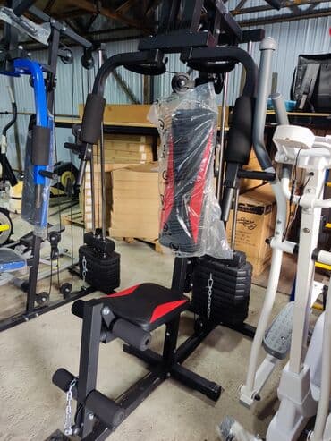 тренажер для ног домашний: Силовой комплекс с верхней тягой Описание Силовой комплекс позволяет — 1