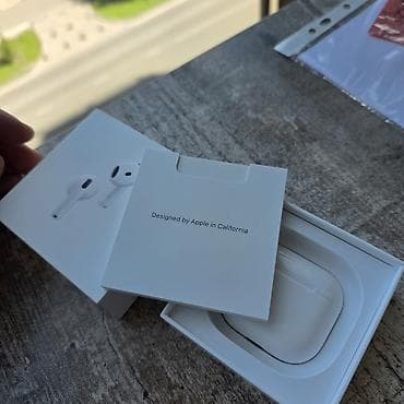 samsung galaxy a7 2018: Беспроводные вкладыши наушники, Apple, AirPods 4 — 4