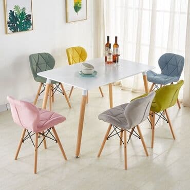 кресло пластик: Стул для кухни, Новый, Дерево, цвет - Черный — 5