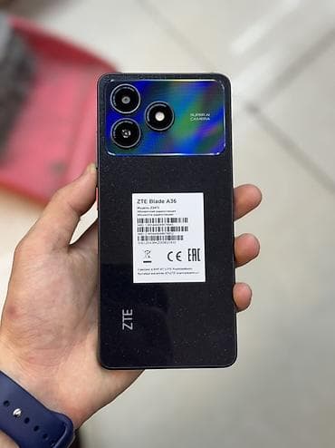 планшеты cube: ZTE A36, 64 ГБ, цвет - Черный — 3