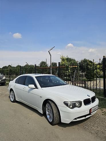 BMW 7 series: 2002 г., 3.6 л, Автомат, Бензин, Седан