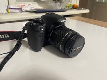 куплю фото: Canon EOS600D (Kit) Б/У, покупался в Москве В комплекте ремень — 1