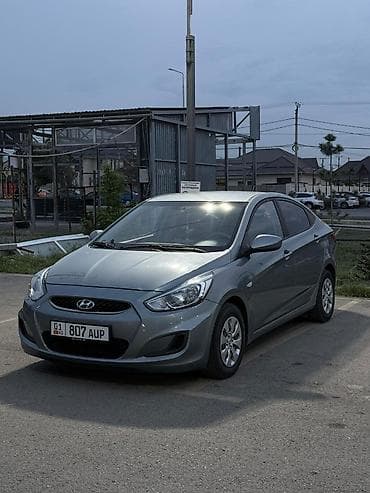 Hyundai Accent: 2017 г., 1.4 л, Автомат, Бензин, Седан