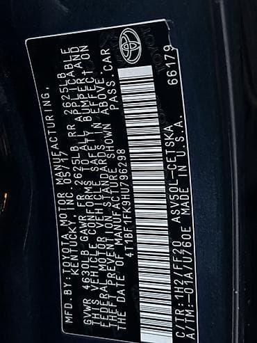 авта: Toyota Camry: 2017 г., 2.5 л, Автомат, Бензин, Седан — 10