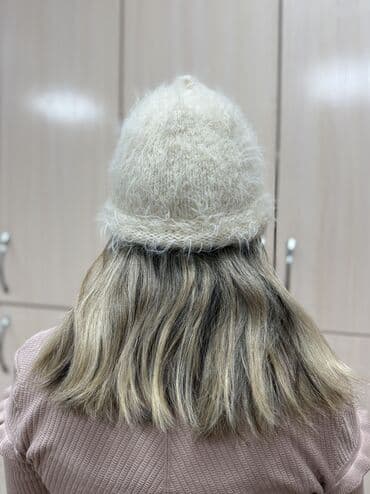 шапка с ушками которые поднимаются купить: Нежность, тепло и уют в каждой петле 🤍 Модная шапка-пипка ручной — 6