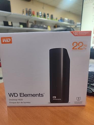 Накопитель, Новый, Western Digital (WD), HDD, Более 5 ТБ, 3.5", Для ПК