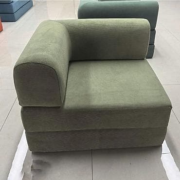 бескаркасный: Прямой диван, Новый — 5