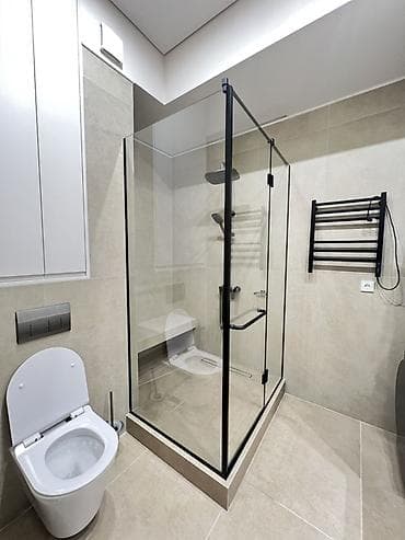 Оңдоп-түзөө жана курулуш: Душ кабинасы Квадрат, Жабуусу: Жылтырабаган — 2